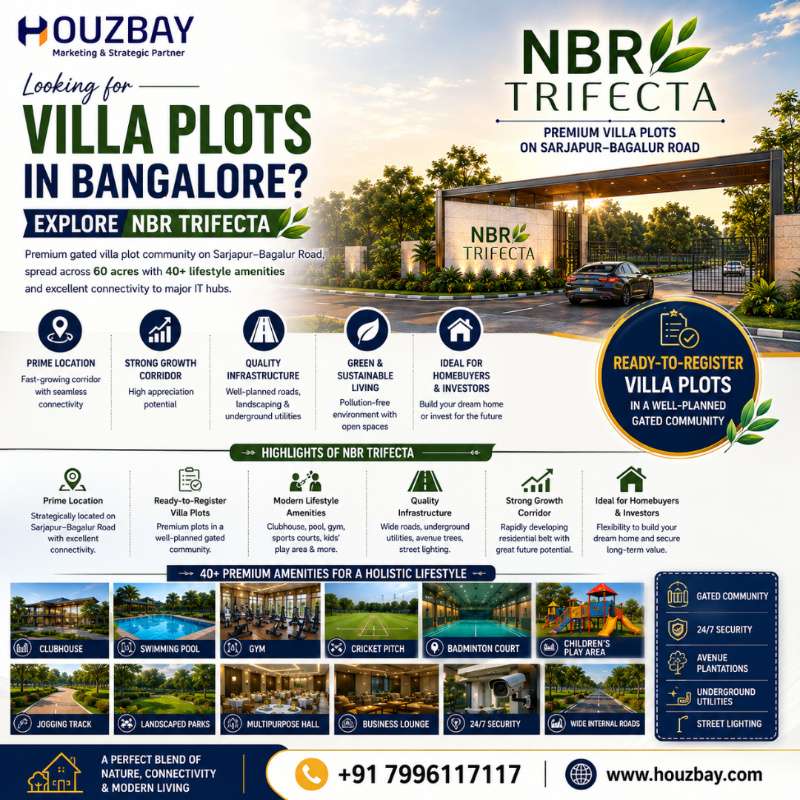 NBR Trifecta Bangalore | Premium Residential Villa Plots in Bangalore
